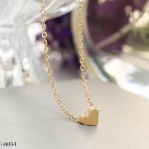 Alloy Gold Plated Elegant Heart Shaped Pendant